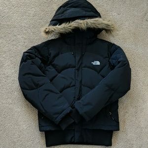 North Face Down Jacket w/ Fur hood